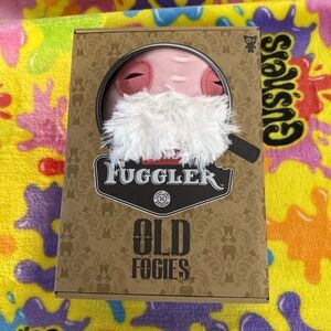 Fuggler Old Fogies Plush Toy - Pink and White